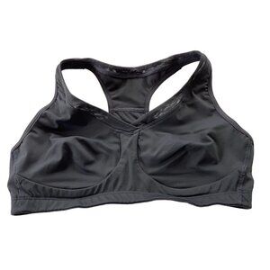 Athleta Racerback Sports Bra Grey Size 36B